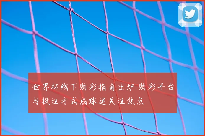 世界杯线下购彩指南出炉 购彩平台与投注方式成球迷关注焦点