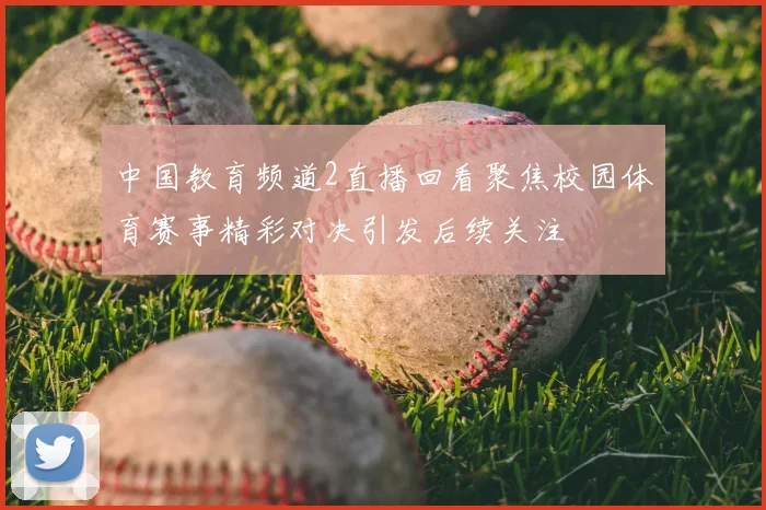中国教育频道2直播回看聚焦校园体育赛事精彩对决引发后续关注